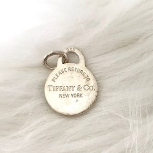 COPY - Tiffany Round Tag Charm